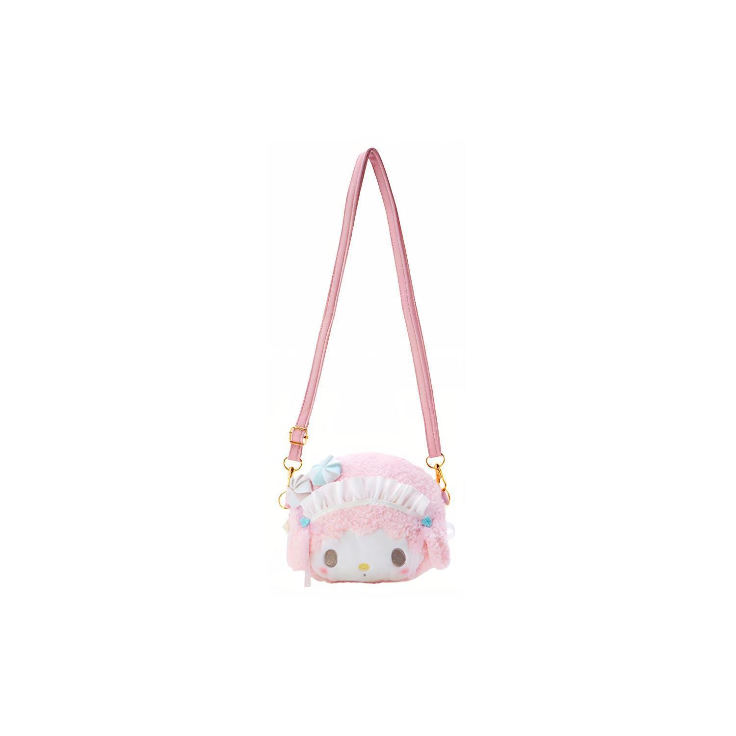 

New Sanrio Piano Polyester Crossbody Bag Regular Unisex Pink 15012372006J7 18.0*4.1*14.0CM