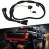 Tailgate Light Bar Harness with Reverse Wire for 1500 2500 3500 529005 Replacement Light Bar Adapter Auto Part