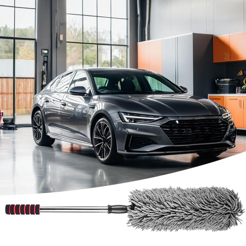 Auto-Innenraum-Staubwischer Fahrzeugkarosserie Schmutzreiniger Multifunktionaler Nass- und Trockenreinigungswischer für Fenster Sitz Home Office