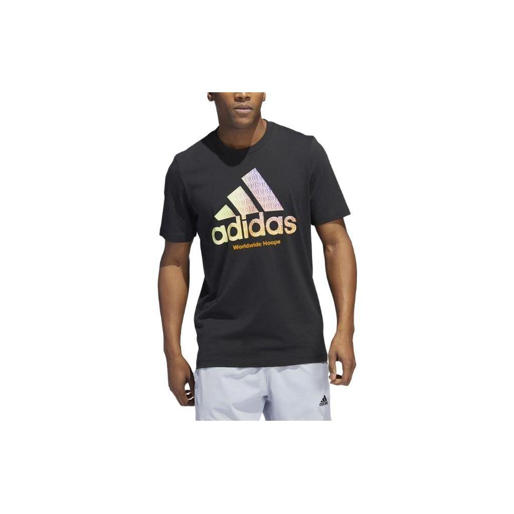 adidas Drop Shoulder Sleeve T-Shirt Men's Black HC6902