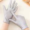 Lightweight Breathable Ice Silk Sun Protection Gloves for Women Full Finger Soft Comfortable Fit Durable Material Stretchable Design