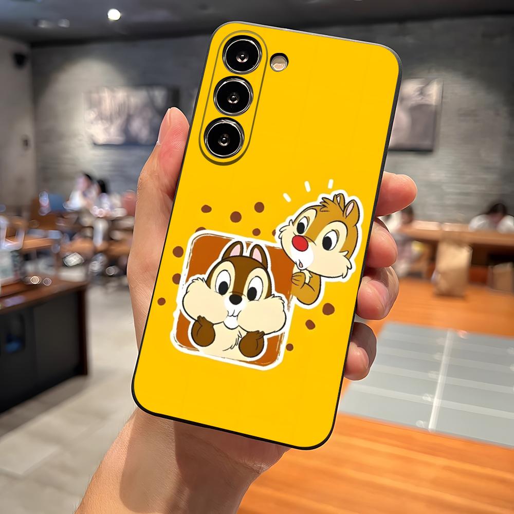 C-Chip 'n' Dale Phone Case For Samsung S23 Ultra S24 S22 S20 Fe S21 Plus Galaxy A54 A34 A24 A53 A13 A16 Back Cover