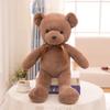 35cm Bear Teddy With Colored Bow Tie Plush Toy Stuffed Animal Doll Gifts Kids