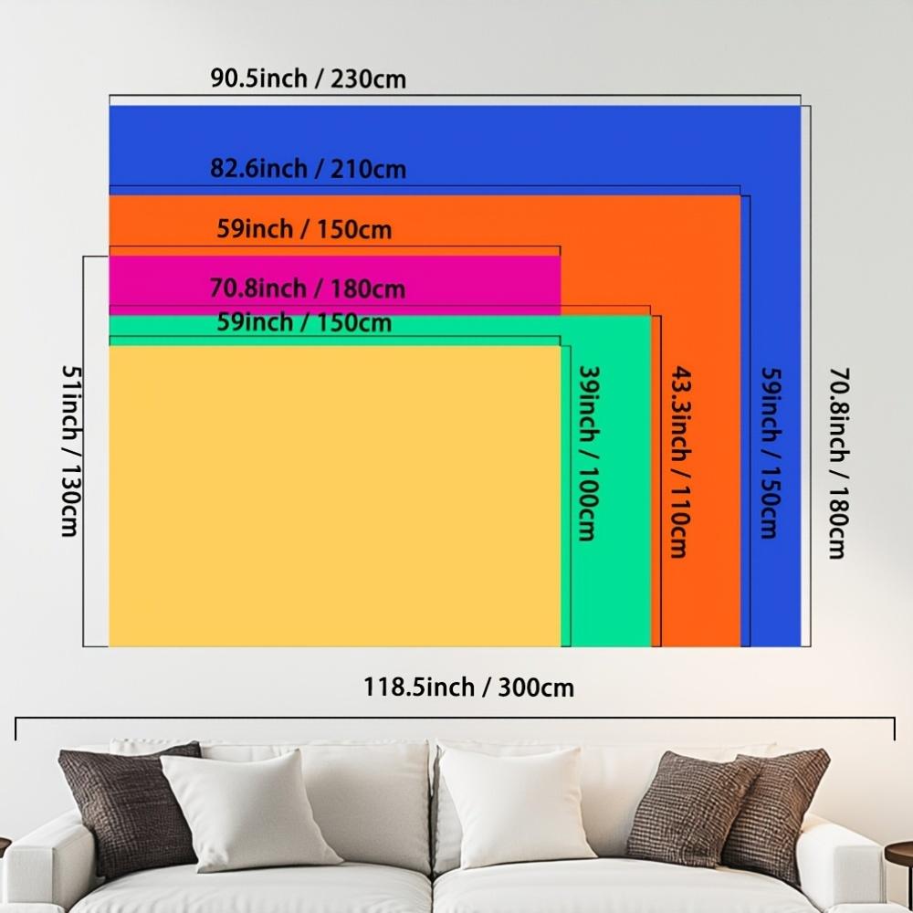 2D Flat Banner, 1pc Boxing Strength Wall Art Print Background Party BannerXY