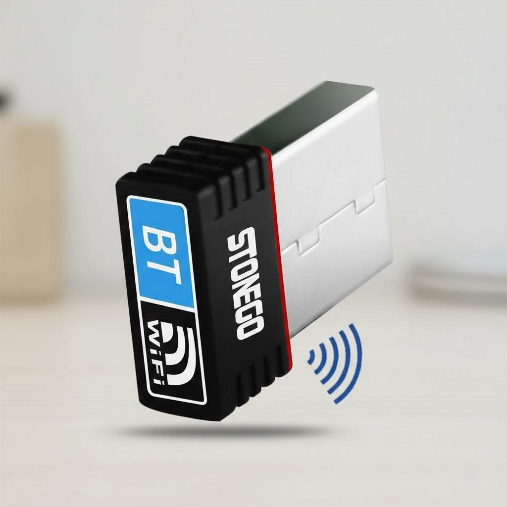 

WiFi and Bluetooth 4 0 Nano USB Adapter Wireless Network Dual Adapter Bluetooth Transmitter Signal Receiver чорний