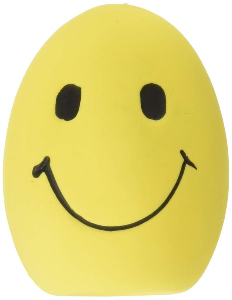 Super Cat Dog Toy Smile Egg Yellow Set of 3