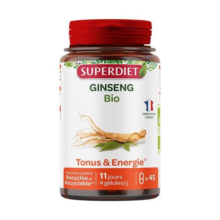 Superdiet Ginseng Bio 45 gélules