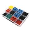 560pcs 2:1 H-eat Shrink Tubing Assortment Kit Electric Insulation W-rap Cable Sleeve with Storage