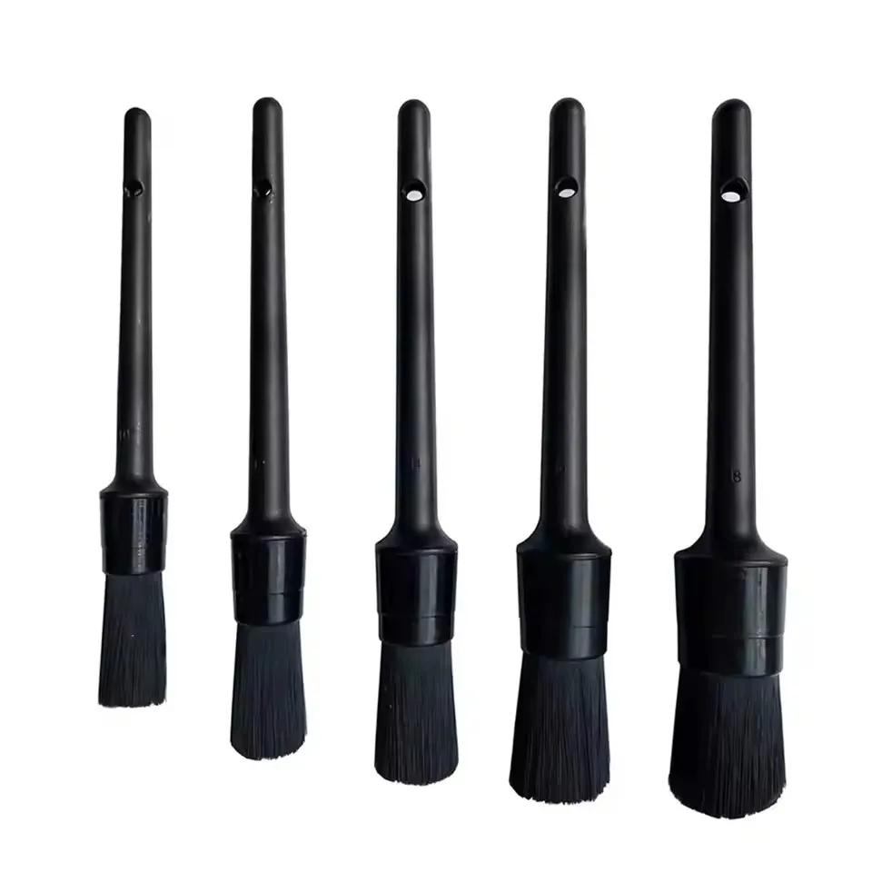 5pcs Motorcycle Cleaning Detailing Brush Set Car Cleaning Kit Chain Cleaner Multifunction Brushes Car Detailing Motorcycle Tools