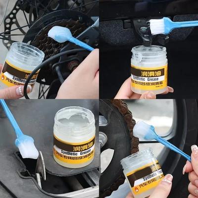 Car Sunroof Track Lubricating Grease Door Abnormal Noise Antirust Oil White Mechanical Maintenance Gear Bearing Oil Grease Kit
