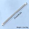 Stainless Steel Bracelet with Strap - High-end, Fashionable, Retro, Versatile Hand Jewelry for Both Men and Women