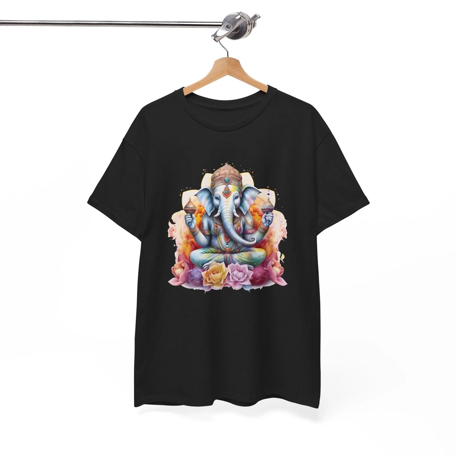 Retro Yoga Zen Lotus Flower T-Shirt - Psychedelic Flower Tee for Retro & Vibes 2XL