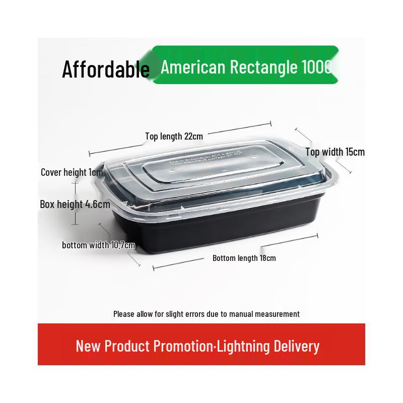 Commercial Rectangular Takeaway Containers