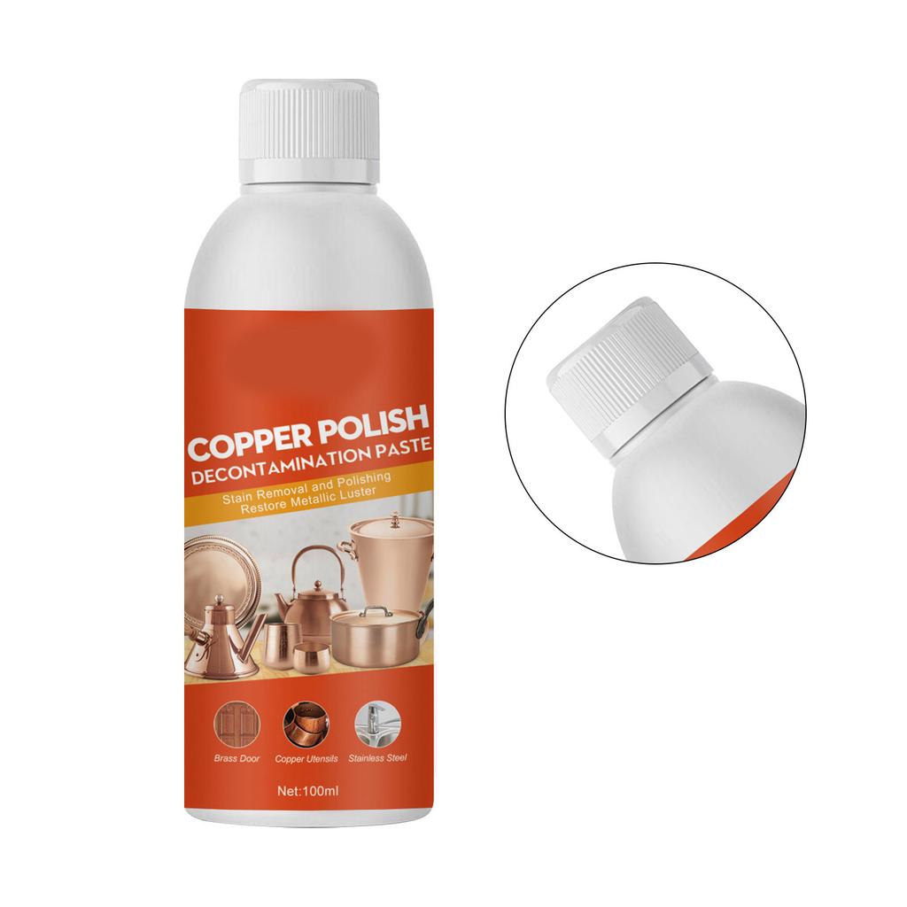Brass Copper Bronze Polish Ecofriendly Contains Anti Tarnish Agent Delay Future Tarnish Agent To Cookware Hardware