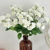 Artificial Crabapple Flower 18 Inch Fake Flowers with Stem And Leaves Realistic Faux Floral Arrangement for Kitchen Dining Table Centrepiece Wedding