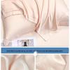 Set di Due Federe in Seta Tencel - Colore Unito per Uso Domestico o in Dormitorio