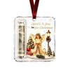 Acrylic Angel Christmas Ornament With Cash Pocket Tree Decoration Holiday Gift