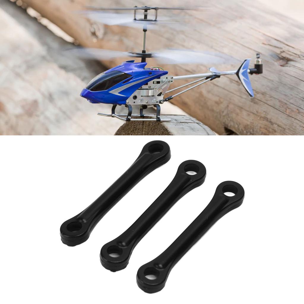 3Pcs RC Helicopter Connect Buckle Linkage Rod Servos Arm Repair Parts for Fly Wing FW200