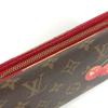Louis Vuitton M95006 Monogram Cherry Takashi Murakami Porte Monet Zippy Wallet