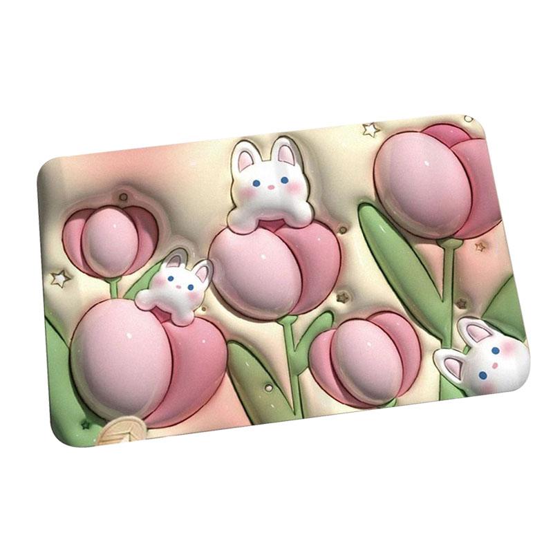 

Diatomaceous Earth Floor Mat 3D Visual Water Absorbent Fast Drying Floor Mat for Bathroom Type 1