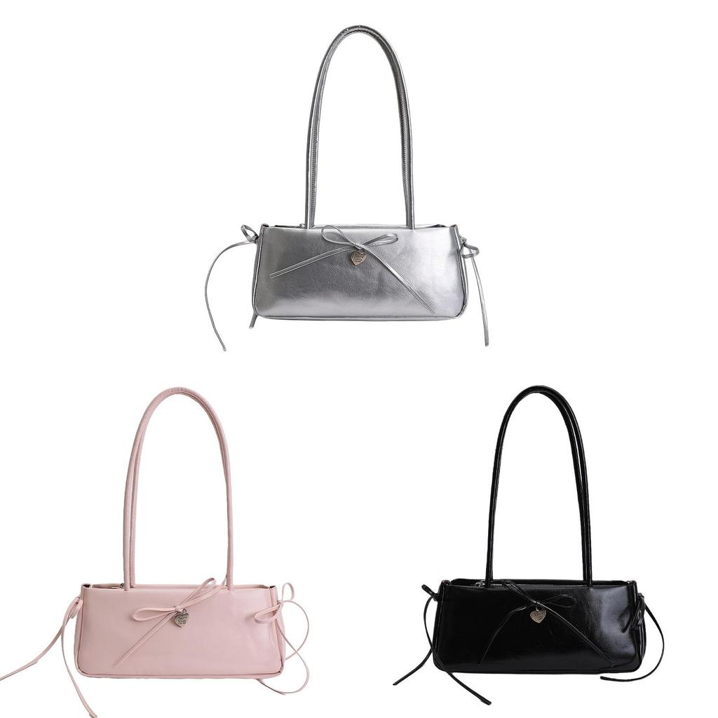 Modern Womens Pu Square Shape Shoulder Bag With Dual Straps For Casual Outfits