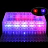 Non-Toxic 5Pcs 2X2 Dot Led Light Up Colorful Accessories Light-Emitting Classic Brick Building Blocks Compatible All Brands Light
