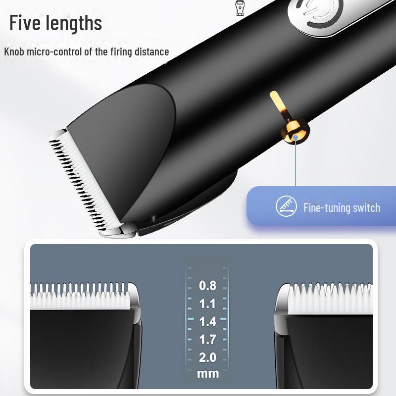 Professional Electric Hair Clipper & Razor for Home and Salon Use - Self-Shaving Hair Artifact