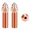 Nozzles For Creality Ender 3 V3 KE/ K1/ K1 Max/ CR-M4 High Quality Brass Copper Plated Hardened Steel Bimetal Volcano Nozzle
