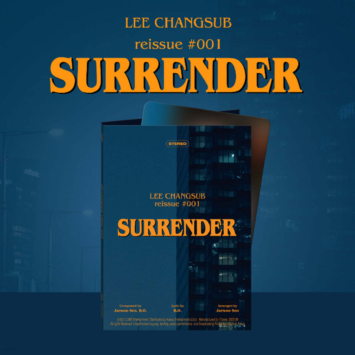 

Lee Chang-seop - reissue #001 ‘SURRENDER’ [Platform ver.]