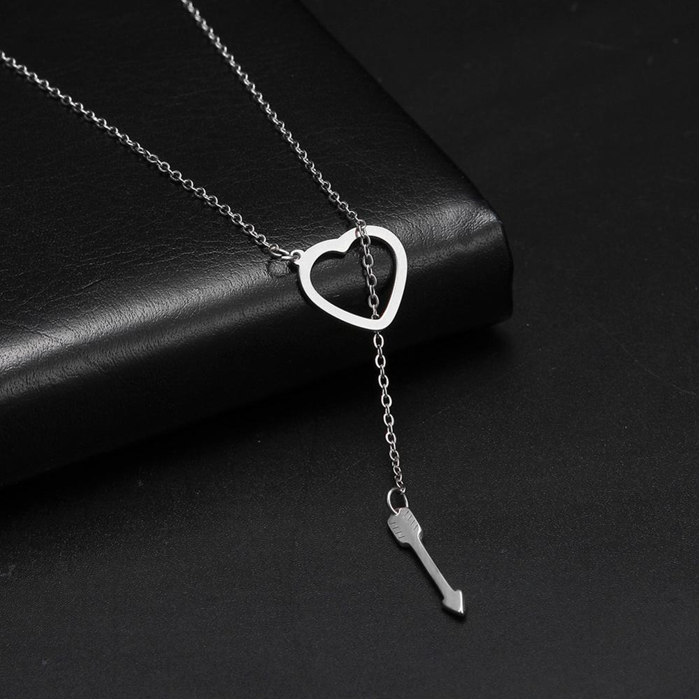 LIKGREAT Multi Layers Bar Coin Pendant Necklace Moon Star Cross Neckchain for Women Stainless Steel Chain Choker Jewelry NotFade