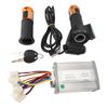 Controller Motore 36V 1000W Lega di Alluminio Gomma Controller Bicicletta Elettrica Kit Manopola Acceleratore con 2 Chiavi per Elettrico