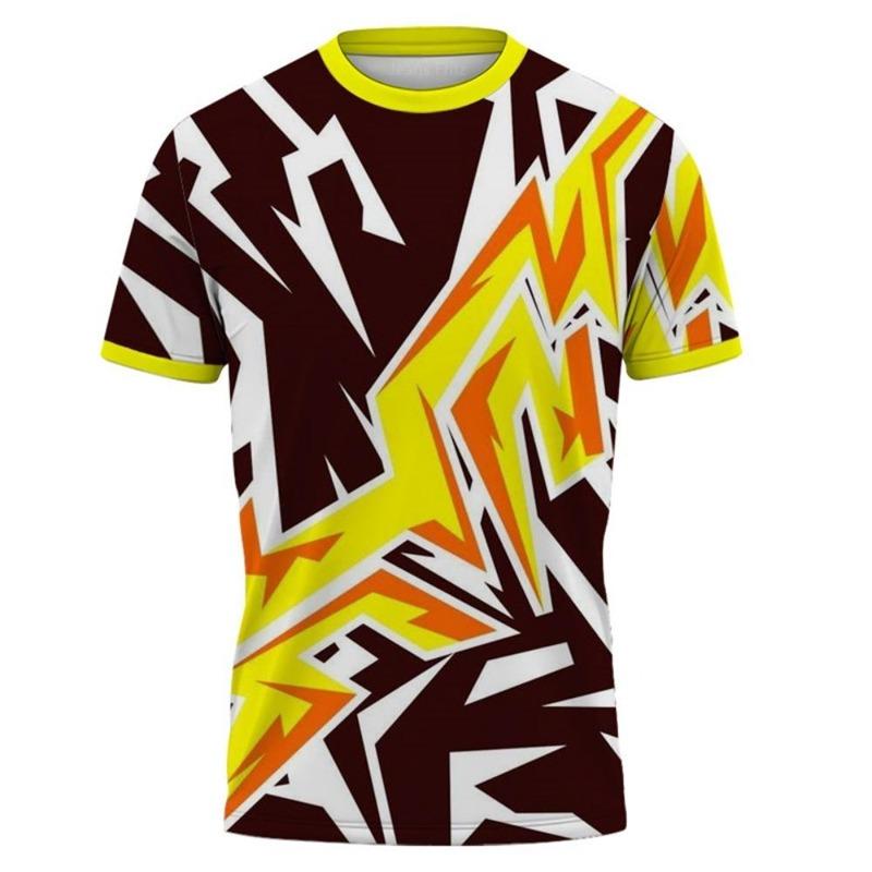 Colorful Mushroom Pattern T-Shirts 3D Print Men's O-Neck Short Sleeve T Shirt Harajuku Oversized Casual Tees Kids Tops Clothing