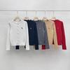 European Spring Single-Breasted Cable Knit Cardigan - Casual, Versatile, Age-Reducing Round Neck Style