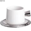 Minimalism Silver Ceramic Mug Cup&saucer Dining Table Coffee Cup Milk Tea Mugs Afternoon Tea Teacup Fruit Juice Container