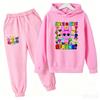 Kids' Hoodie and Pants Set for Boys and Girls - Anime Character Sweatshirt, Spring and Autumn Kids' Outfit