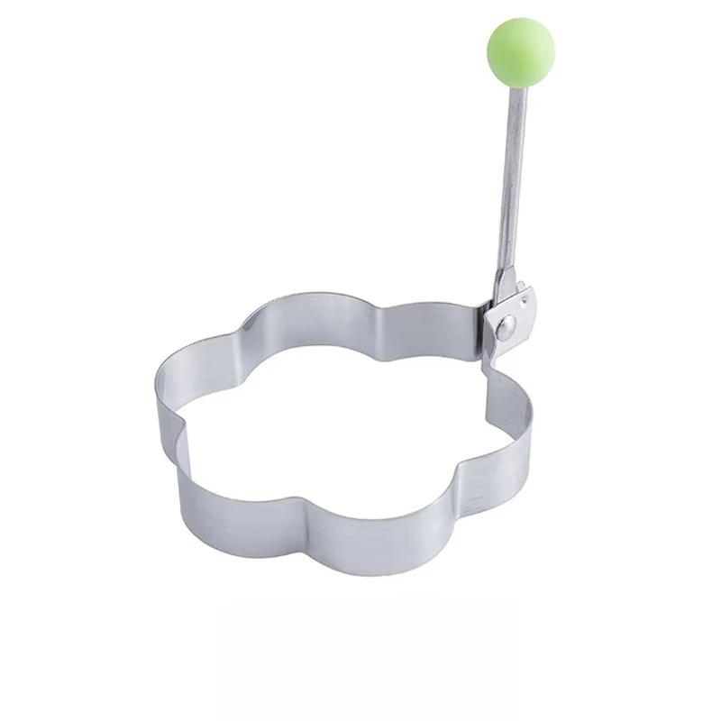 Egg Ring Molds for Cooking 5 Pack Griddle Egg Rings Stainless Steel Egg Cooking Rings Heart Flower Star Micha Round Pancake Mold