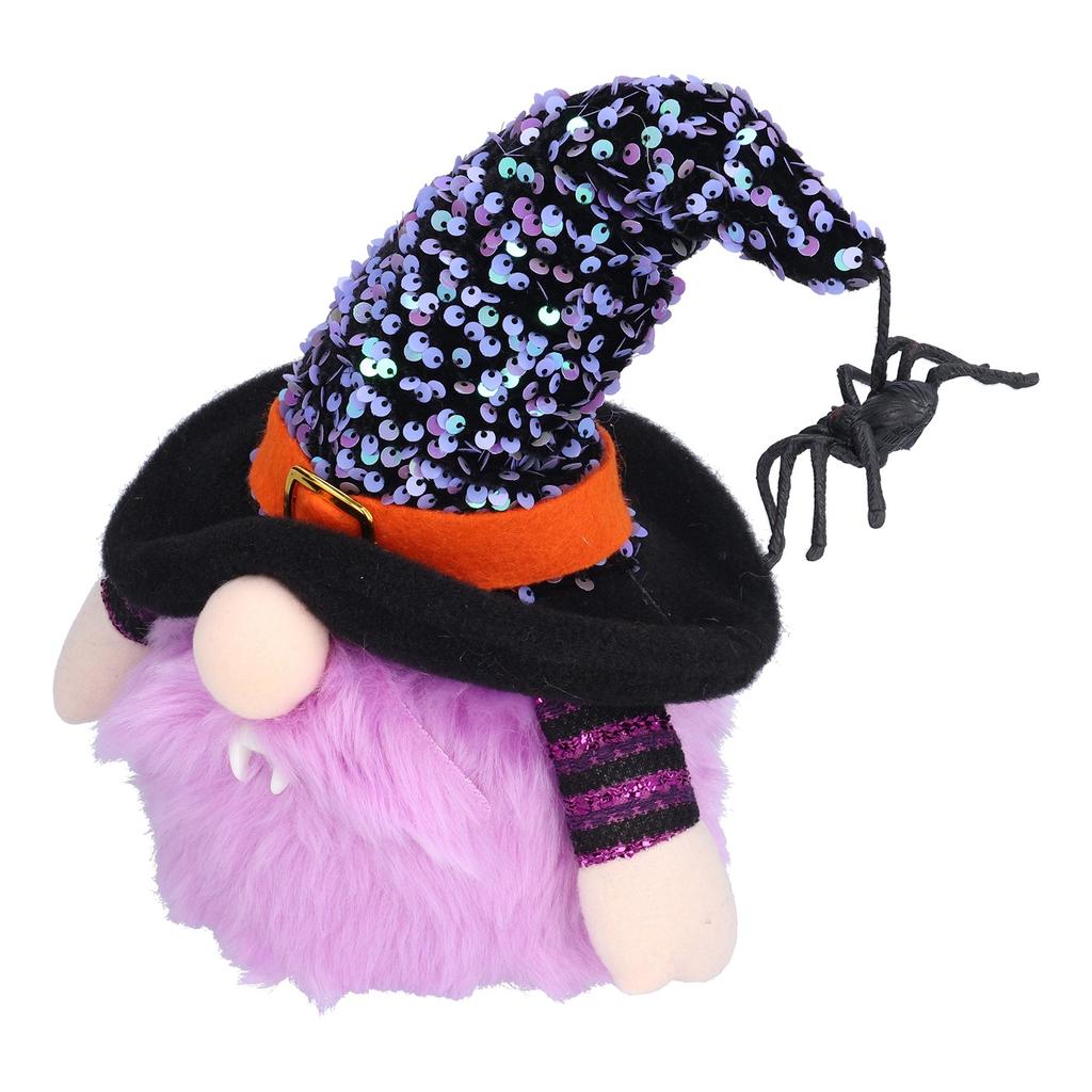 Halloween Decorations Illuminated Dwarf Ornaments Halloween Glowing Faceless Doll for Christmas