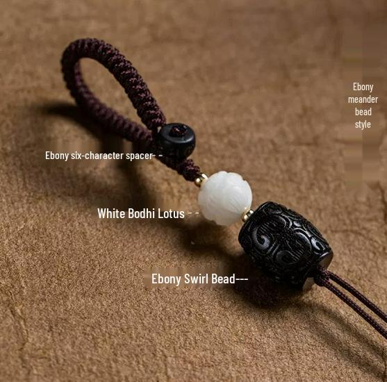 Handmade Woven Bodhi Beaded Keychain Pendant Kit