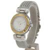 CHARRIOL Armbanduhren 53.97.3654 Weißes Zifferblatt Edelstahl Quarz Analoge Anzeige Damen Gebraucht
