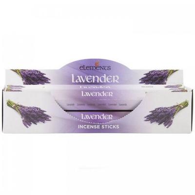 Elements Räucherstäbchen 6er-Pack Display-Set Lavendel