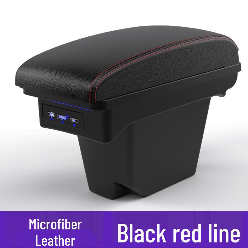 Russian Version 13 Citroën C4 Central Armrest Storage Box & Accessories