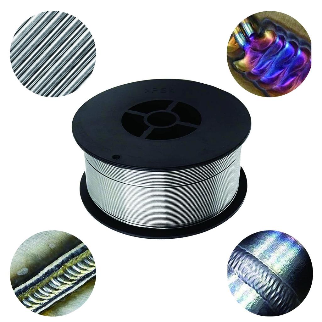 MYYWELD Flux Cored Wire MIG Welding for 1KG Wire MIG Welding Machine Non-Gas 0.8mm E71T-GS Non-Gas (Single Item)