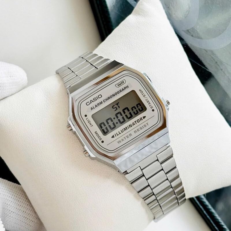 Casio Watch Silver [Casio] A168WA-8AYDF A168WA-8A Women's