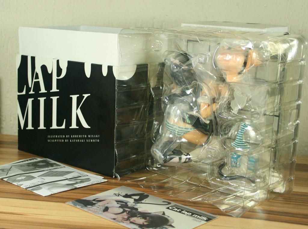 Collection CAT LAP MILK Scale ABS PVC Painted Finished Figure Creator's 1/7 &
