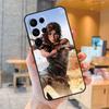 Lara Croft Tomb Raider Phone Case For Samsung Galaxy S25 S24 S23 S22 S21 S20 Ultra S9 S10 Plus S25 FE Back Cover