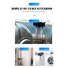 Whole House Spin Down Sediment Water Filter Stainless Steel Spin Down Water Filter Reusable Sediment Filter for Water Tank/Tower