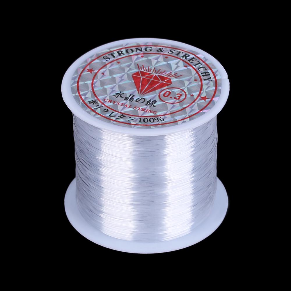 0.2mm-0.6mm Strong Fish Wire Nylon Braided Thread Monofilament Crystal Fishing Lines Extreme Strong 2026 Hot Angling