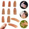 Realistic Fake Thumb Covers Soft Glue Skin-friendly Thumb Caps Prosthetic Fingers
