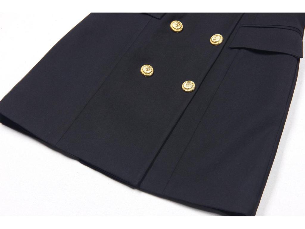 Verfügbar Sommer 2025: Elegantes tailliertes ärmelloses Damen-Anzugkleid