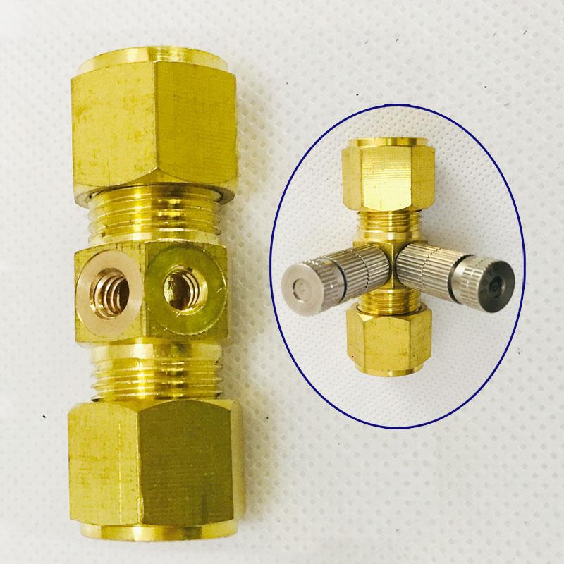 3/8 "(9.52mm) Hochdruck-Nebelkühlsystem/Staubentfernungssystem Düsenanschlussbasis